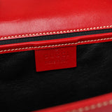 Gucci Red Calfskin Keylock Tote Bag
