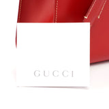 Gucci Red Calfskin Keylock Tote Bag