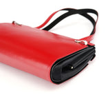 Gucci Red Calfskin Leather Tote Bag