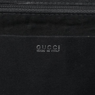 Gucci Red Calfskin Satin Clutch Tote Bag