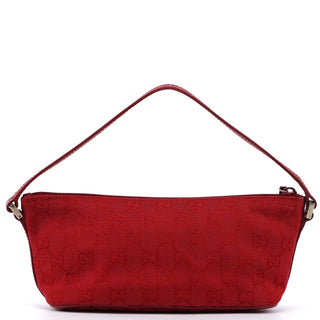 Gucci Red GG Boat Pochette