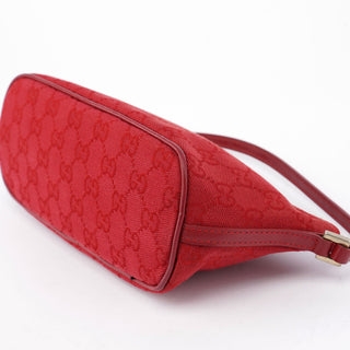 Gucci Red GG Boat Pochette