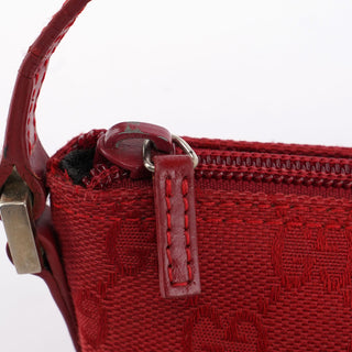 Gucci Red GG Boat Pochette