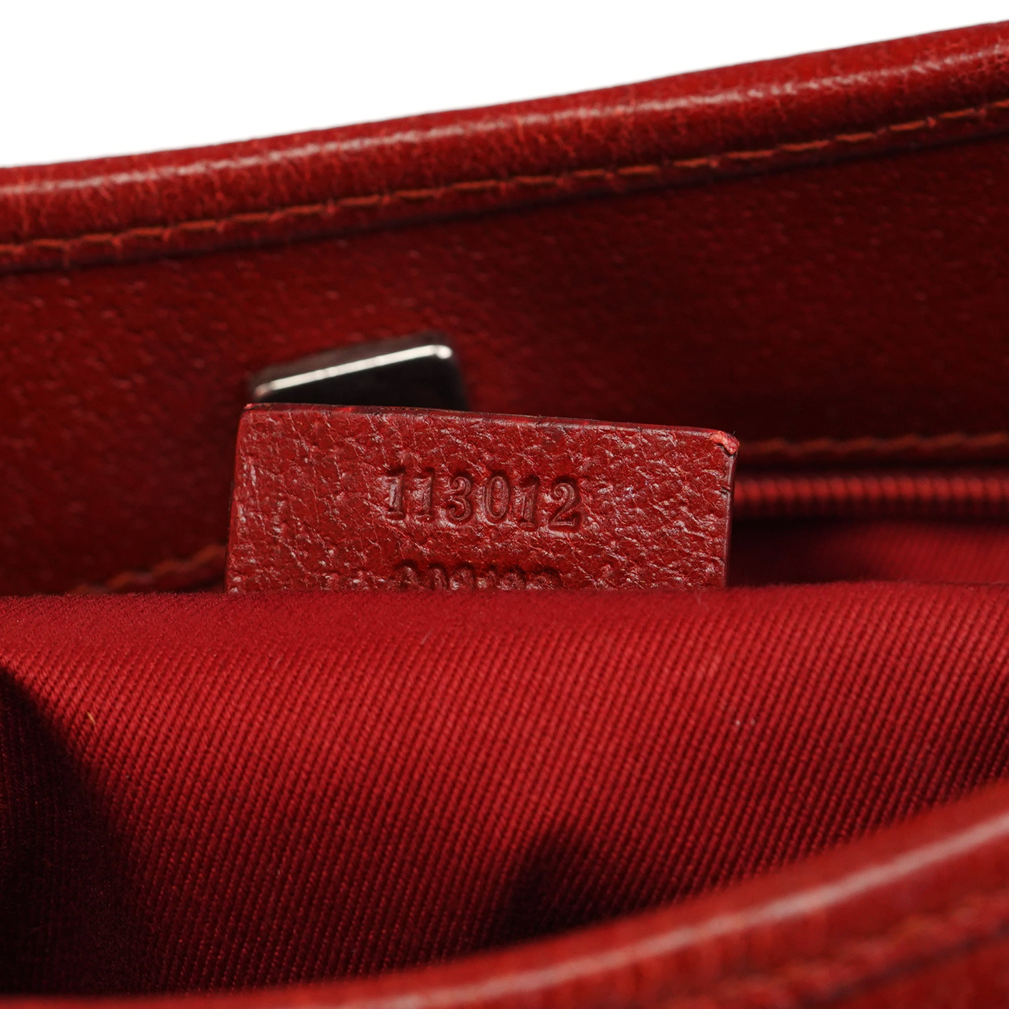 Gucci Sac porté épaule en toile GG rouge