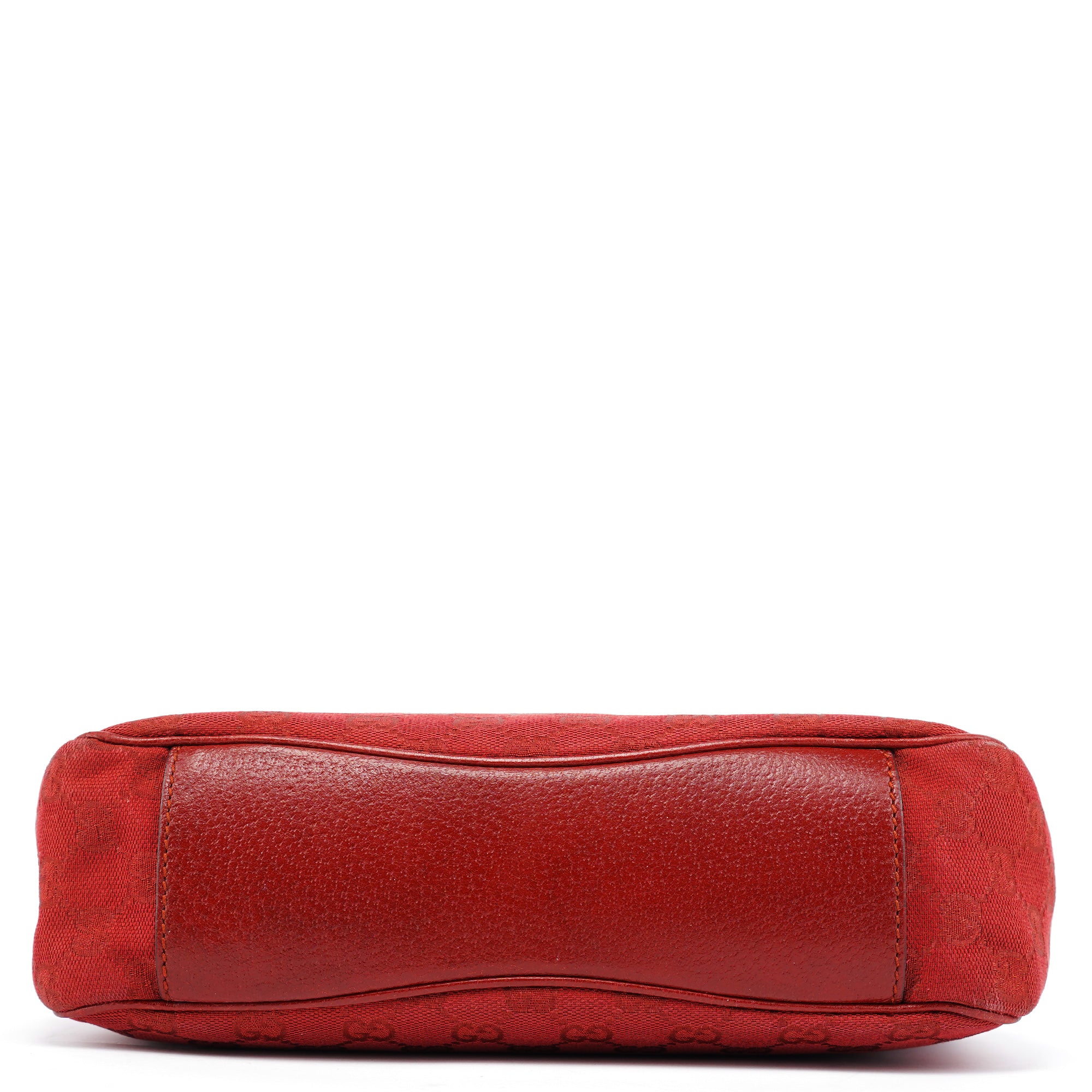 Gucci Sac porté épaule en toile GG rouge
