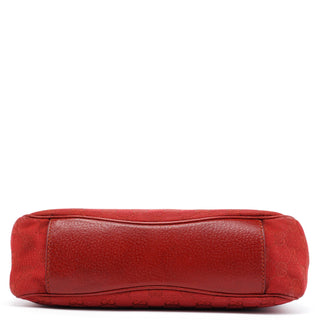 Gucci Red GG Leather Shoulder Bag