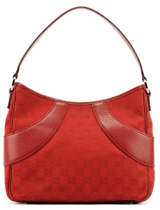 Gucci Red GG Leather Shoulder Bag