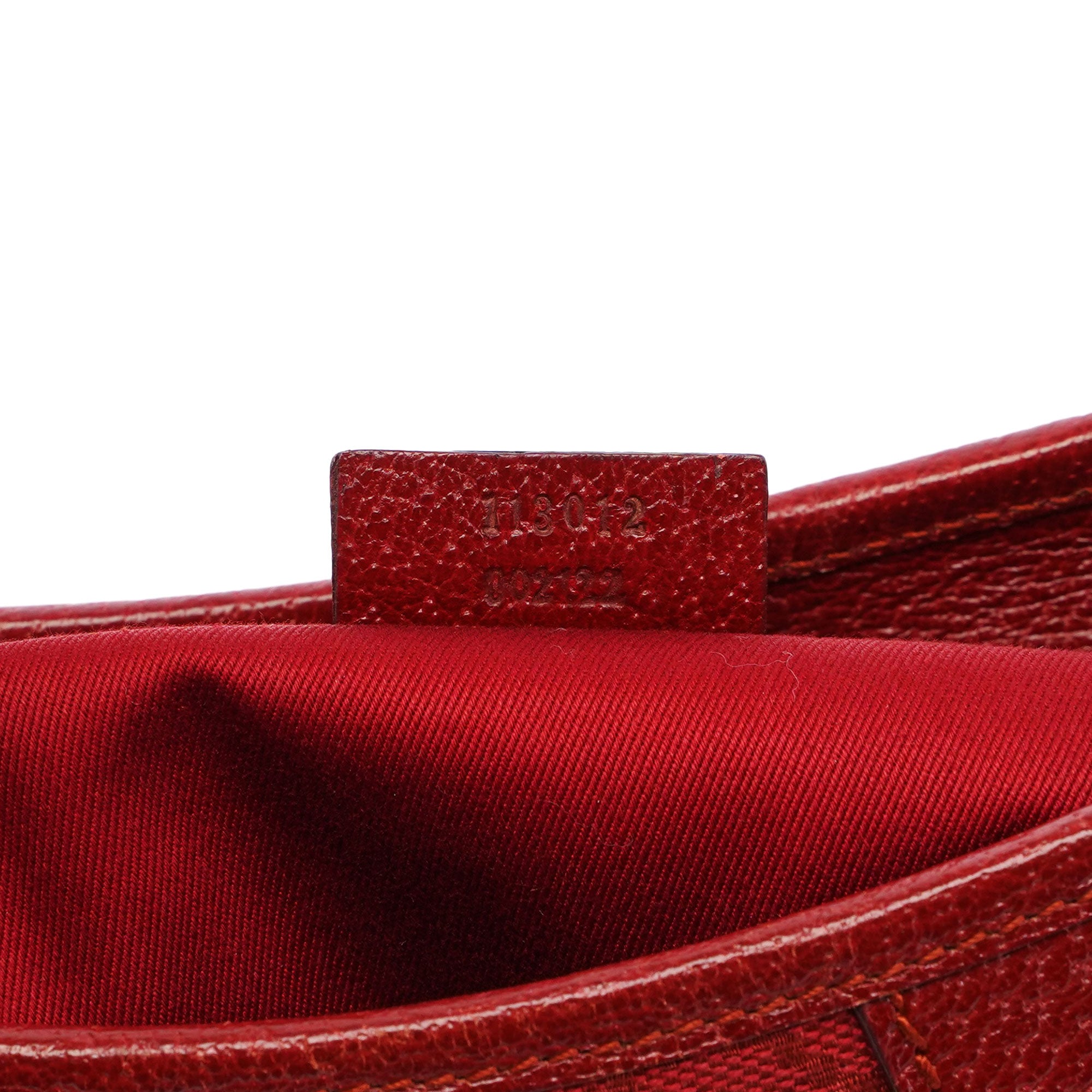 Gucci Sac porté épaule GG en toile rouge