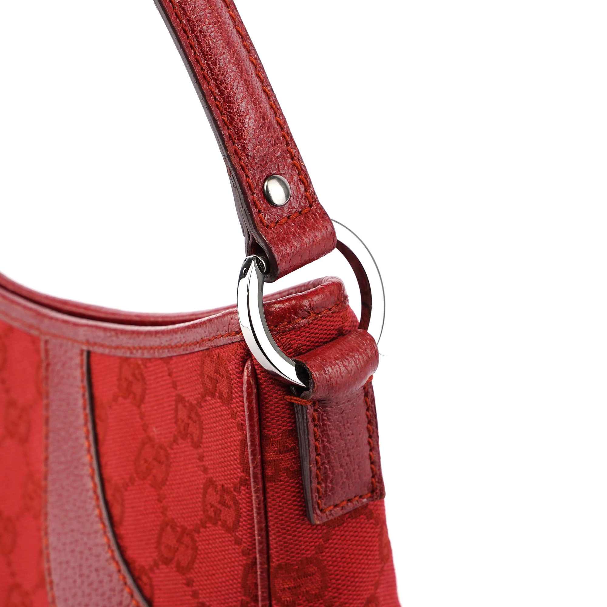 Gucci Sac porté épaule GG en toile rouge