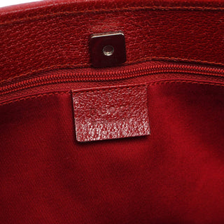 Gucci Red GG Shoulder Bag