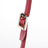 Gucci Borsa a spalla Lady Lock in pelle rossa