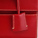 Gucci Red Leather Lady Lock Shoulder Bag