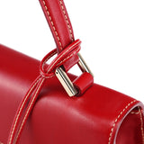 Gucci Borsa a spalla Lady Lock in pelle rossa