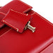 Gucci Red Leather Lady Lock Shoulder Bag