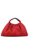 Gucci Red Lizard Embossed Dual Handle Bag