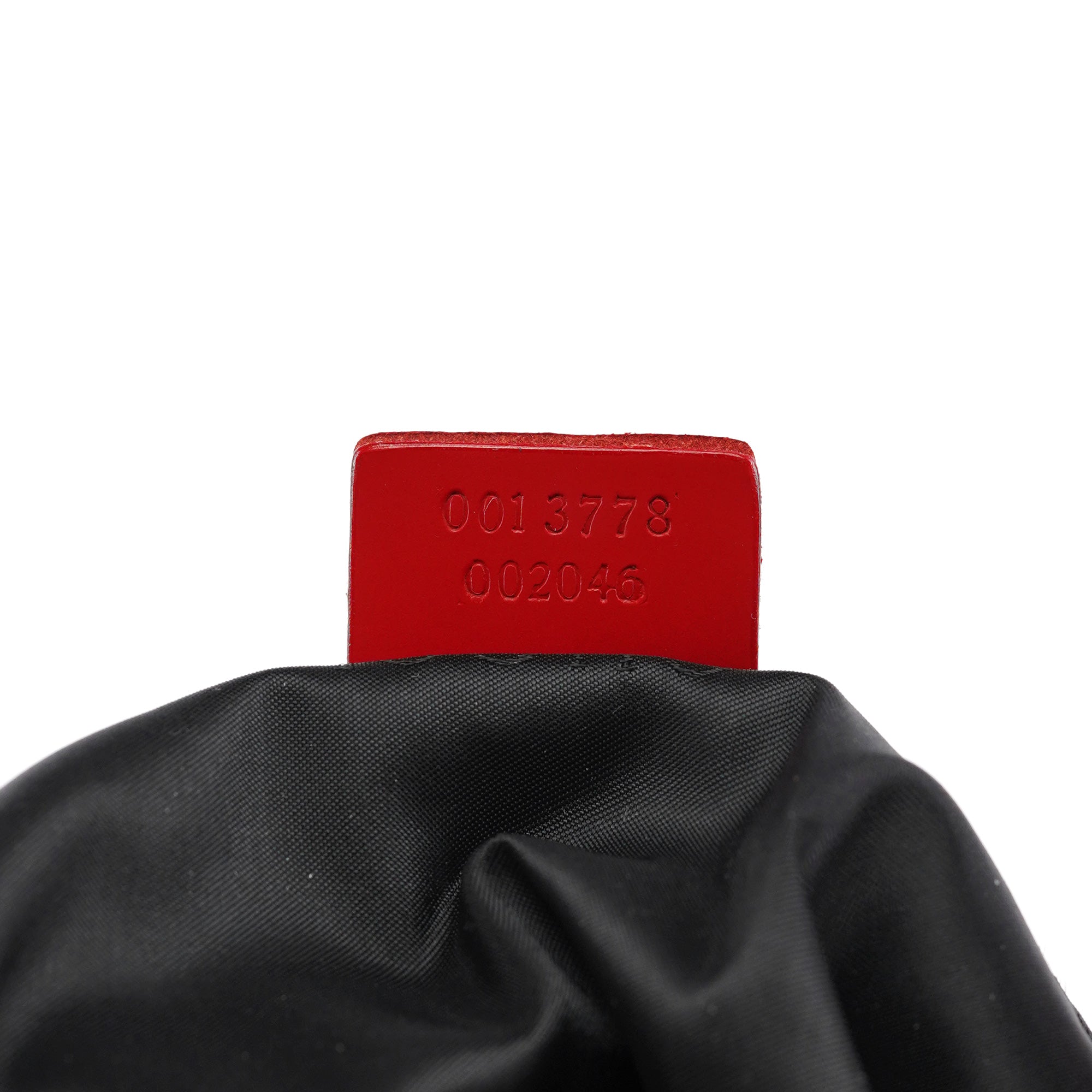 Gucci Schultertasche aus mattem rotem Leder