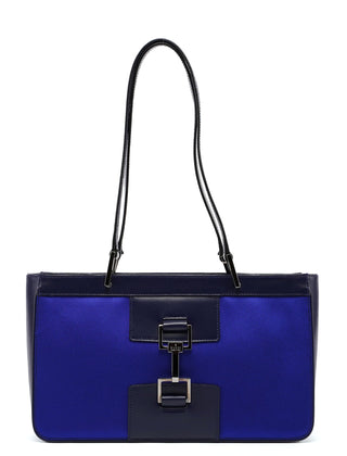 Gucci Royal Blue Jackie Satin Tote Bag