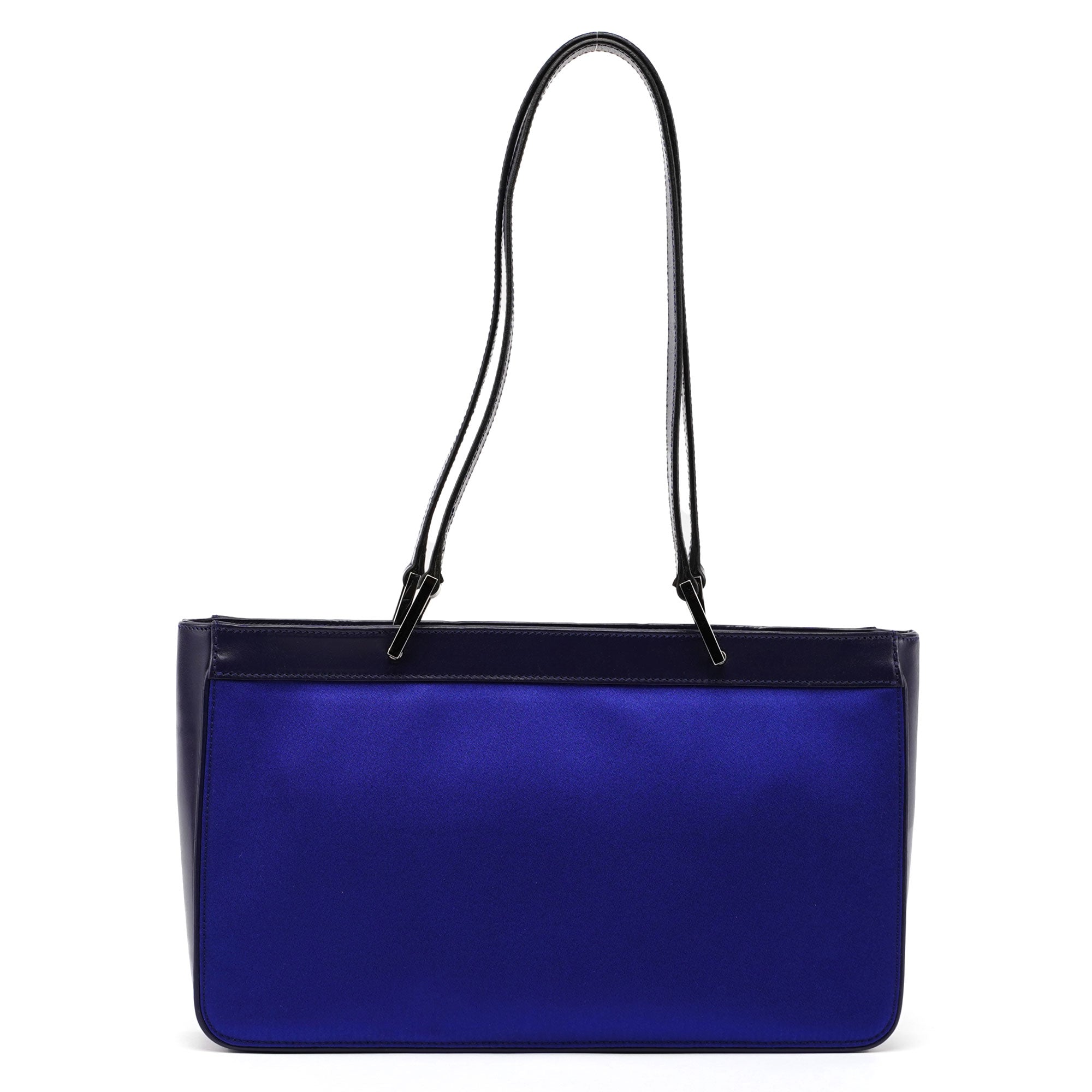 Gucci Royal Blue Jackie Satin Tote Bag