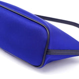 Gucci Boat Pochette aus königsblauem Satin