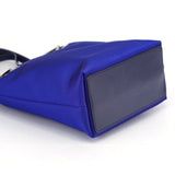 Gucci Royal Blue Satin Tote Bag