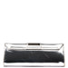 Gucci Silver Patent Leather Reflective Clutch