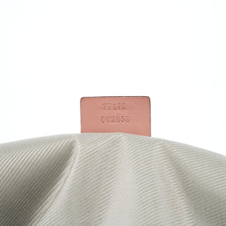 Gucci Soft Pink Canvas Leather Shoulder Bag
