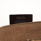 Gucci Spring 2003 Brown Canvas Shoulder Bag