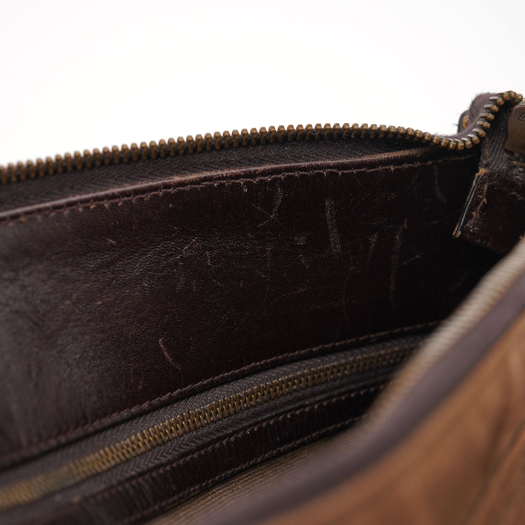 Gucci Spring 2003 Brown Canvas Shoulder Bag