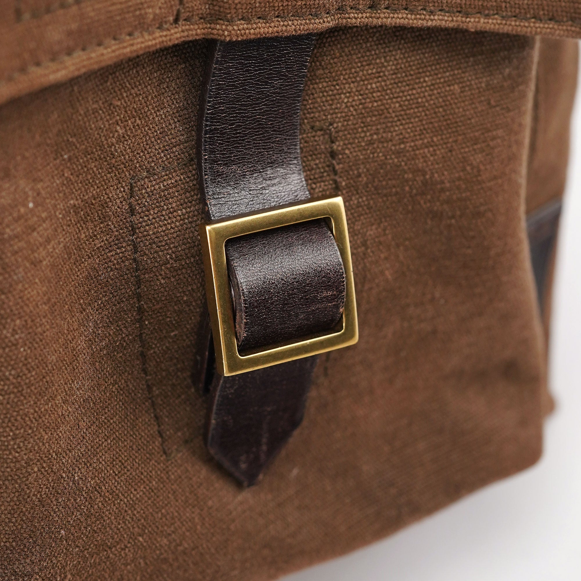 Gucci Spring 2003 Brown Canvas Shoulder Bag