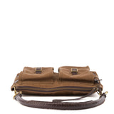 Gucci Spring 2003 Brown Canvas Shoulder Bag