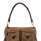 Gucci Spring 2003 Brown Canvas Shoulder Bag
