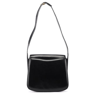 Gucci Vintage Black Calfskin G Shoulder Bag