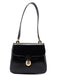 Gucci Vintage Black Calfskin Lapis Lazuli Shoulder Bag