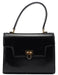 Gucci Vintage Black Calfskin Top Handle Bag