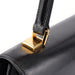 Gucci Vintage Black Calfskin Top Handle Bag