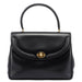 Gucci Vintage Black Calfskin Top Handle Bag