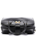 Gucci Vintage Black Leather Boston Bag