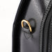 Gucci Vintage Black Leather Boston Bag