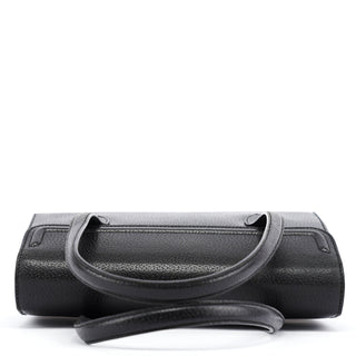 Gucci Vintage Black Leather Tote Bag