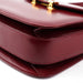 Gucci Vintage Burgundy Calfskin G Shoulder Bag