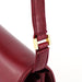 Gucci Vintage Burgundy Calfskin G Shoulder Bag