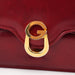 Gucci Vintage Burgundy Calfskin G Shoulder Bag