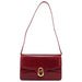 Gucci Vintage Burgundy Calfskin G Shoulder Bag