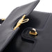 Gucci Vintage Navy Calfskin Top Handle Bag