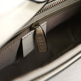 Gucci Sac porté épaule Micro GG en cuir blanc