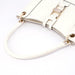 Gucci White Patent Leather Jackie Shoulder Bag