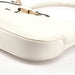 Gucci White Patent Leather Jackie Shoulder Bag