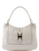 Gucci White Patent Leather Jackie Shoulder Bag