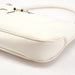 Gucci White Patent Leather Jackie Shoulder Bag