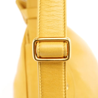 Gucci Yellow Calfskin Leather Waist Bag